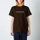 room and room.のroom and curry. T 白 スタンダードTシャツ