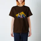 とりあえずいっぴん。の3cats スタンダードTシャツ