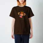 ザ・ワタナバッフルのドングリ頭のチンパンジー”失笑” Regular Fit T-Shirt