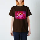 まがざんとりふね　magasin torifuné  のにわのぼたん スタンダードTシャツ