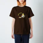 Cinnamoniaのコーヒーブレイクオカメちゃん Regular Fit T-Shirt