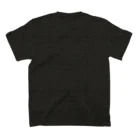 Ａ’ｚｗｏｒｋＳの陰陽二連髑髏 反転 薄墨（オリジナル家紋シリーズ） Regular Fit T-Shirtの裏面