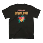 BrightのBright.0101ロゴ スタンダードTシャツの裏面