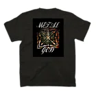 Matrix By MIIRARUのMIIRARU METAL GOD バックプリント Regular Fit T-Shirtの裏面