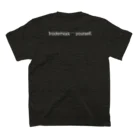 R-PREMIUM VENDERのtrademark yourself. スタンダードTシャツの裏面