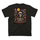 Skull sectionの満月とドクロ Regular Fit T-Shirtの裏面