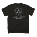 HARD:EDGE GOODS PROJECTのALIEN NIGHT 2024 スタンダードTシャツの裏面