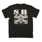 Ａ’ｚｗｏｒｋＳのSKULL&BONE TRIBAL GRUNGE WHT Regular Fit T-Shirtの裏面