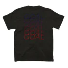 ピーチャン's SHOPのGOALGOALGOAL Regular Fit T-Shirtの裏面