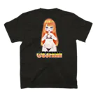 八十三ファミのバーチャルギャングショップの ふぁみ x ひとふたきり ときしっくぐらまー スタンダードTシャツの裏面