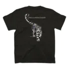MUSEUM LAB SHOP MITの背中にユキヒョウTシャツ！part2  Snow leopard 티셔츠の裏面