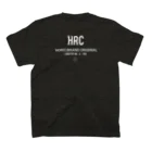 HORICのHRC Aｰ001 スタンダードTシャツの裏面