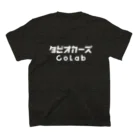 Kozyのタピッカソン公式ロゴグッズ スタンダードTシャツの裏面