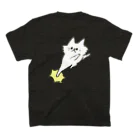 flatoutの猫キック スタンダードTシャツの裏面