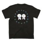 しょうゆごはんのビションフリーゼ お星さま プリント(後ろ) Regular Fit T-Shirtの裏面