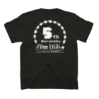 🦐の5th bl スタンダードTシャツの裏面