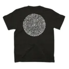 Yuki Matsutakeのまるまる般若心経（白文字） Regular Fit T-Shirtの裏面