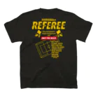 WLDのreferee スタンダードTシャツの裏面