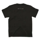 aya1のトイプードル〈白線･円〉 Regular Fit T-Shirtの裏面