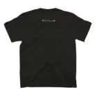 aya1のダックスフンドにこ〈白線〉 スタンダードTシャツの裏面