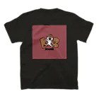 ベージュの帽子 official goodsの崖踊り (兵頭) スタンダードTシャツの裏面