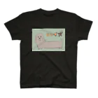 モフ缶のロング犬 スタンダードTシャツ