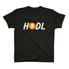 CryptoCurrencyCircleのHODLシリーズ(BTCロゴ) Regular Fit T-Shirt