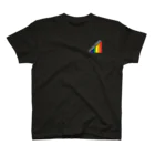 Otarupride グッズの小樽プライド公式Tシャツ（暗色） Regular Fit T-Shirt