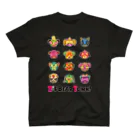 ZipBearTownのプルドック ルチャマスク Regular Fit T-Shirt