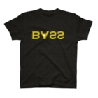 2753GRAPHICSのURAME BASS TEE（マスタードロゴ） Regular Fit T-Shirt