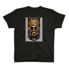 D-MALIBUのガスマスクをする古代ファラオのモザイクアート スタンダードTシャツ