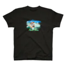 かわいいにゃんことワンコの絵のお店のAKIRA.柴 Regular Fit T-Shirt