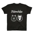 しっぽ堂の柴犬カリンバとのコラボアイテム　ホワイト Regular Fit T-Shirt