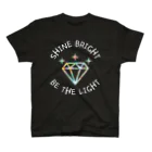 jsprintstudioのShine Bright, Be the Light Regular Fit T-Shirt