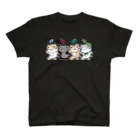 猫渕さん【公式】の集合!猫渕の仲間達 Regular Fit T-Shirt