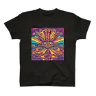 鍛冶銀のpsychedelic tシャツ Regular Fit T-Shirt