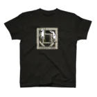 nachau7の鳥獣戯画風3 竹馬の友 Regular Fit T-Shirt