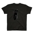 TRIPRATENSEのしましまくろねこ Regular Fit T-Shirt