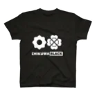 かとちんのCHIKUWA BLACK 〜WHITE Regular Fit T-Shirt