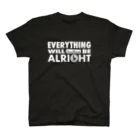 ThoushandsのEVERYTHING WILL BE ALRIGHT Regular Fit T-Shirt