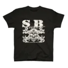 Ａ’ｚｗｏｒｋＳのSKULL&BONE TRIBAL GRUNGE WHT Regular Fit T-Shirt