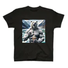 george-weblogの白クマッチョ Regular Fit T-Shirt