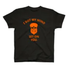 『NG （Niche・Gate）』ニッチゲート-- IN SUZURIのI GOT MY MIND SET ON YOU.(橙) スタンダードTシャツ