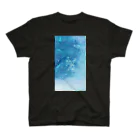 Runのblue of calm down Regular Fit T-Shirt