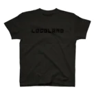 AEDIのLogoLand Single Line Logo （ロゴランド シングルラインロゴ） Regular Fit T-Shirt