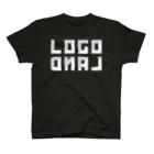 AEDIのロゴランド ホワイト ロゴ（LogoLand White Logo） Regular Fit T-Shirt