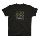 Hidzuki KaoruのリモーネちゃんシルエットT(ホワイトライン) スタンダードTシャツ