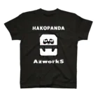 Ａ’ｚｗｏｒｋＳのハコパンダ スタンダードTシャツ