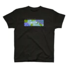 riku_hydrangeaのrain.(白字) スタンダードTシャツ