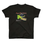 Papua New GuineaのPapua New Guinea  BLACK Regular Fit T-Shirt